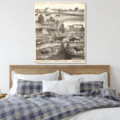 Cranmoor Farm, Toms River, NJ キャンバスプリント (インサイチュ (寝室))