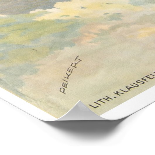 Crans – モンタナ,スイス,スキー旅行ポスター ポスター (角)