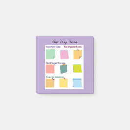 Crapの実行付箋のカラフル取得 ポストイット