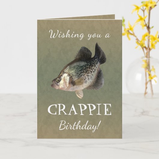 CRAPPIEの誕生日 カード (黄色い花)