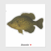 Crappie Cut-out Sticker シール (シート)