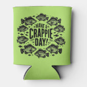 Crappie Day フィッシング ジョーク 缶クーラー (正面)