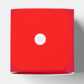 Crapsサイコロ – カスタマイズ可能なボックス フェイバーボックス (上部)