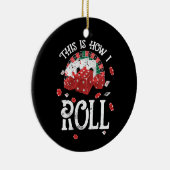 Craps私はこうだ転が セラミックオーナメント (右)