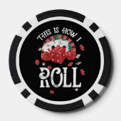Craps私はこうだ転が ポーカーチップ (裏面)