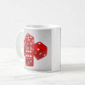 Craps Anyone Coffee Cup コーヒーマグカップ (正面左)