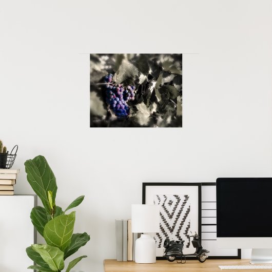 Crash at Tfft Cellars main vineyard ポスター (ホームオフィス)