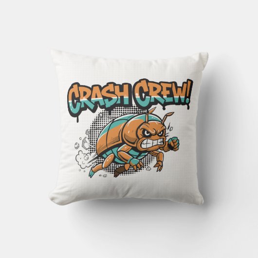 Crash Crew クッション (正面)