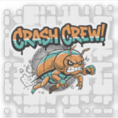 Crash Crew シール (正面)