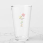 "Crash-landed. Stayed for the coffee" Alien coffee タンブラーグラス (裏面)