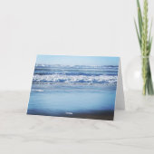 Crashing Waves 空白の Noteカード ノートカード (裏面)