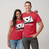 Crate Digger Record Collecting Vinyl DJアナログ Tシャツ (ユニセックス)