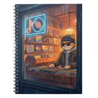 Crate Digging at the Vinyl Store ノートブック