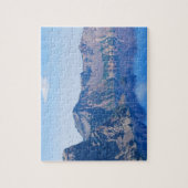 crater湖の幻影の船 ジグソーパズル (縦)