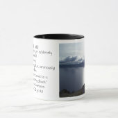 crater湖の雲 マグカップ (中央)