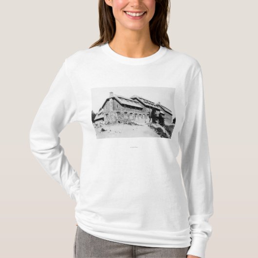 crater湖ロッジのPhotographCrater湖、か3 Tシャツ (正面)