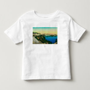 crater湖lodge見落とし湖 トドラーTシャツ