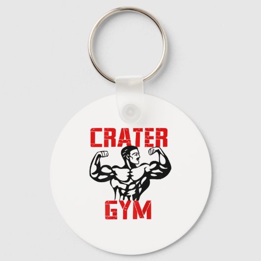 Crater Gym キーホルダー (正面)