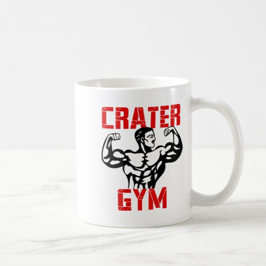 Crater Gym  コーヒーマグカップ (右)