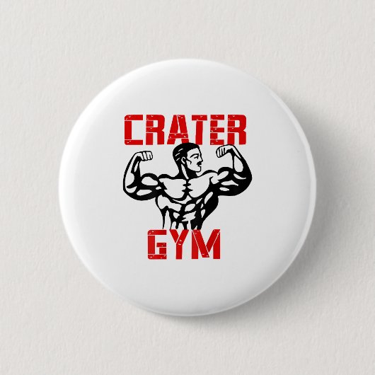 Crater Gym  缶バッジ (正面)
