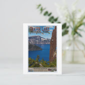 Crater Lake – 情報ポスター ポストカード (スタンド正面)