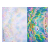 Crater Lake Cloud Garden ノートパッド (正面)