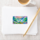 Crater Lake Cloud Gardening Address Labels ラベル (インサイチュ)