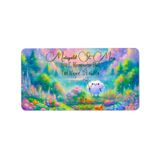 Crater Lake Cloud Gardening Address Labels ラベル