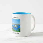 Crater Lake National Park ツートーンマグカップ (正面右)