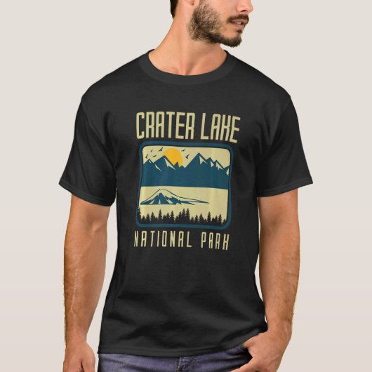 Crater Lake National Park Hiking Vacation  12 Tシャツ (正面)
