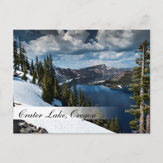 Crater Lake National Park Oregon Landscape Photo ポストカード (正面)