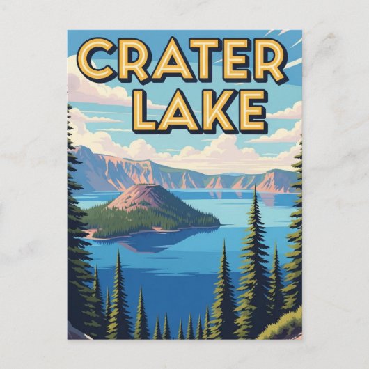 Crater Lake National Park Oregon Travel ポストカード (正面)