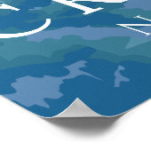 Crater Lake National Park Scenic Landscape ポスター (角)