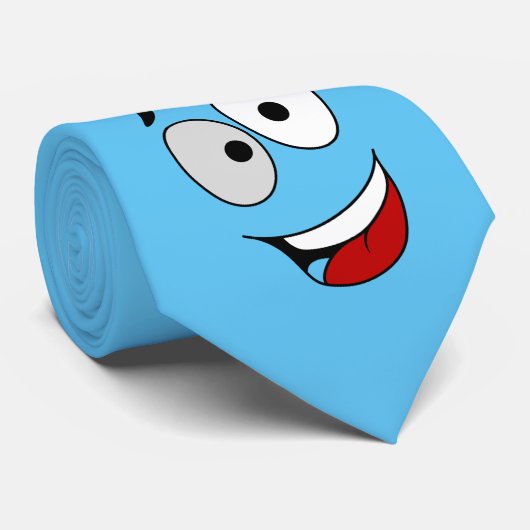 Cravate -Jasper - Un visage heureux ネクタイ (ロール)