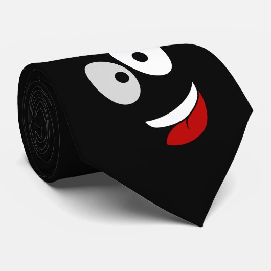 Cravate -Jasper - Un visage heureux ネクタイ (ロール)