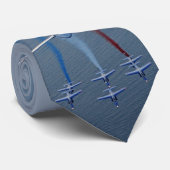 Cravate Patrouile de France / Rafale / Falcon 8X ネクタイ (ロール)