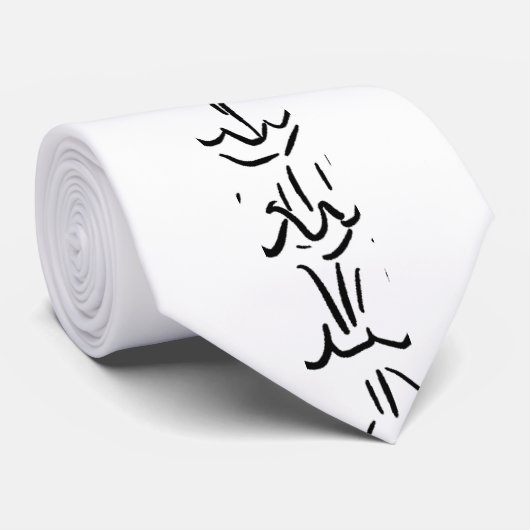 Cravate squelette ネクタイ (ロール)