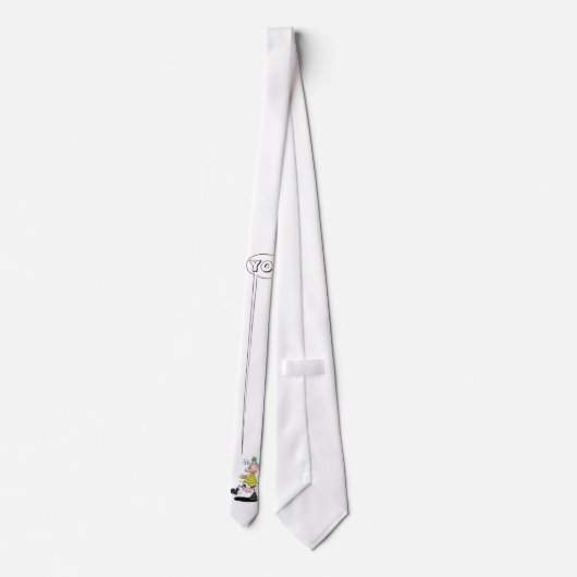 cravate vache punk ネクタイ (裏面)