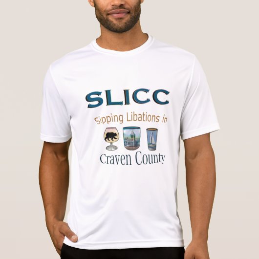 Craven Countyでリビションを飲み込む Tシャツ (正面)