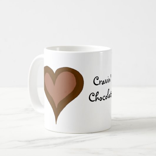 Cravin' Chocolate – マグカップ (正面左)