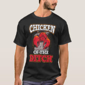 Crawdad Crawfish Festival Chicken of the Ditch Tシャツ (正面)
