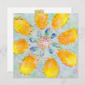 Crawdaddy誕生のお知らせ 案内状 (正面/裏面)