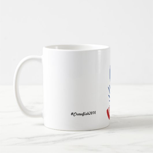 Crawfeeのマグ コーヒーマグカップ (左)