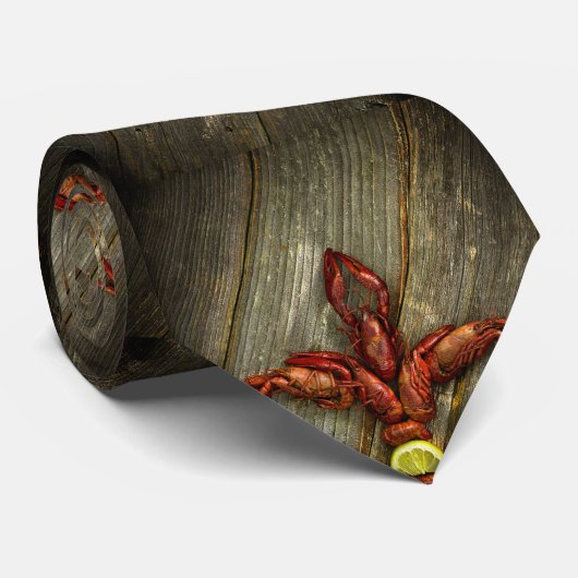 Crawfishのアヤメのタイ ネクタイ (ロール)