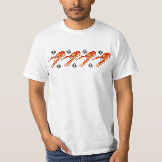crawfishのアヤメ2 tシャツ (正面)