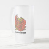 Crawfishのビールのジョッキ フロストグラスビールジョッキ (正面左)