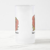 Crawfishのビールのジョッキ フロストグラスビールジョッキ (中央)