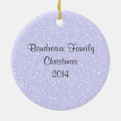 Crawfishのロブスターのクリスマスツリー セラミックオーナメント (裏面)