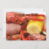 crawfishの招待 招待状 (正面)