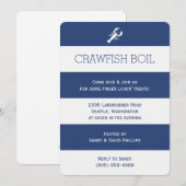 Crawfishの沸騰 招待状 (正面/裏面)